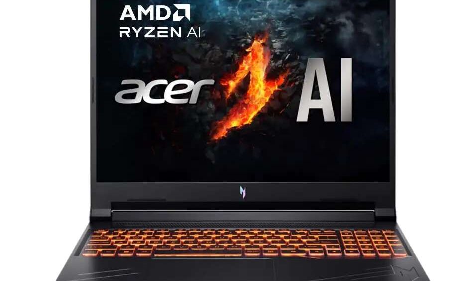 acer nitro v16 front view